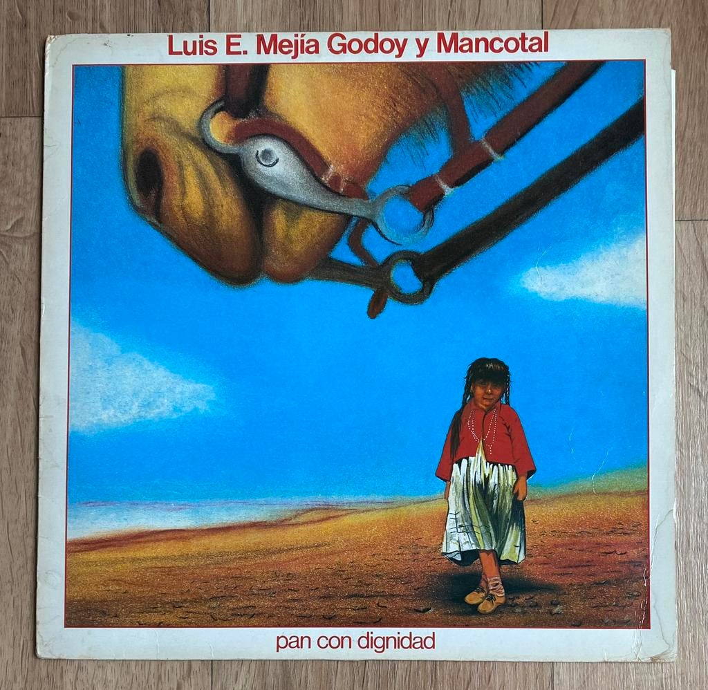 LP LUIS E. MEJÍA GIDOY - Pan Con Dignidad ( NICARAGUA 1982), Cd's en Dvd's, Vinyl | Wereldmuziek, Gebruikt, Latijns-Amerikaans