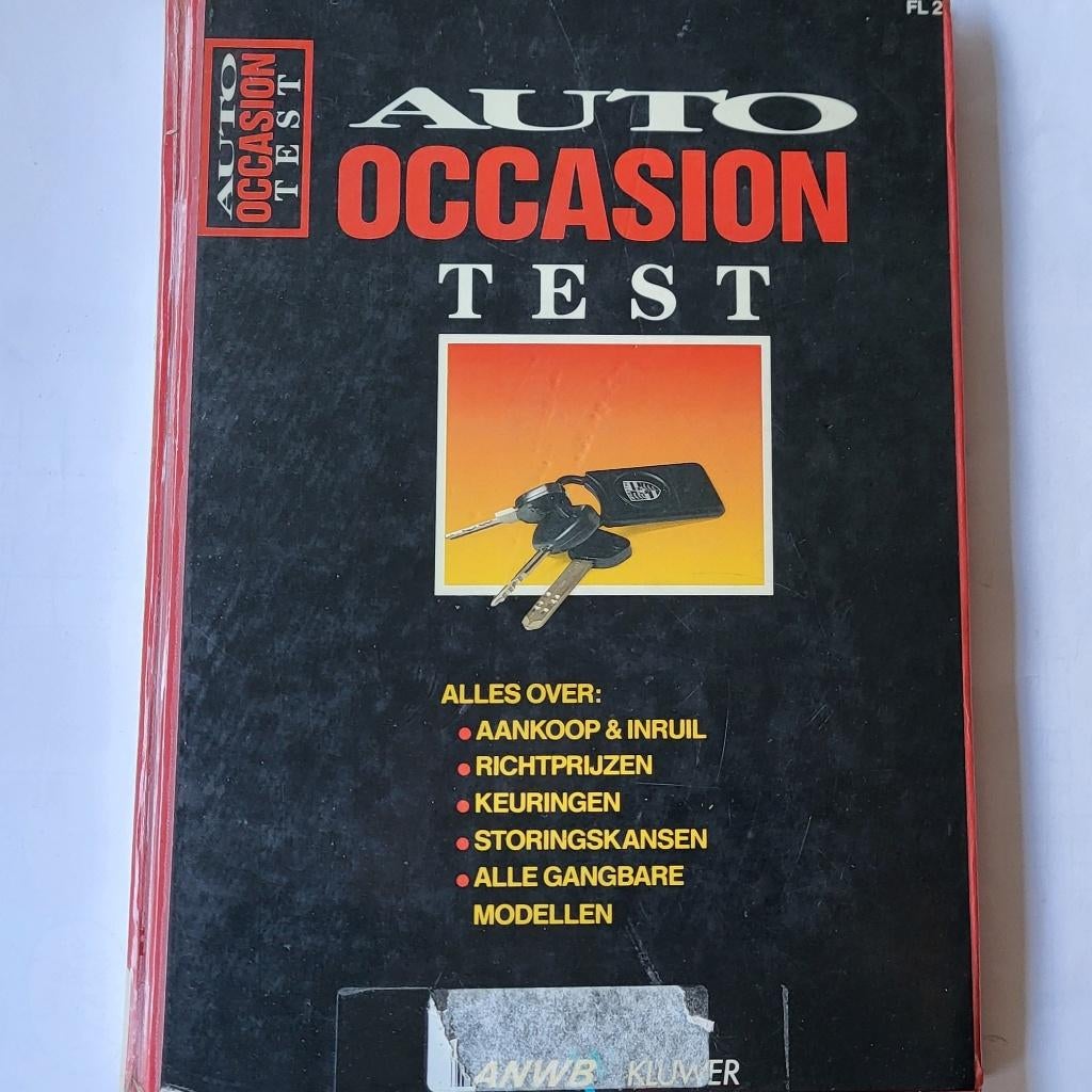 Auto Occasion Test. Vintage auto boeken. Retro instructies., Ophalen of Verzenden, Gelezen, Algemeen