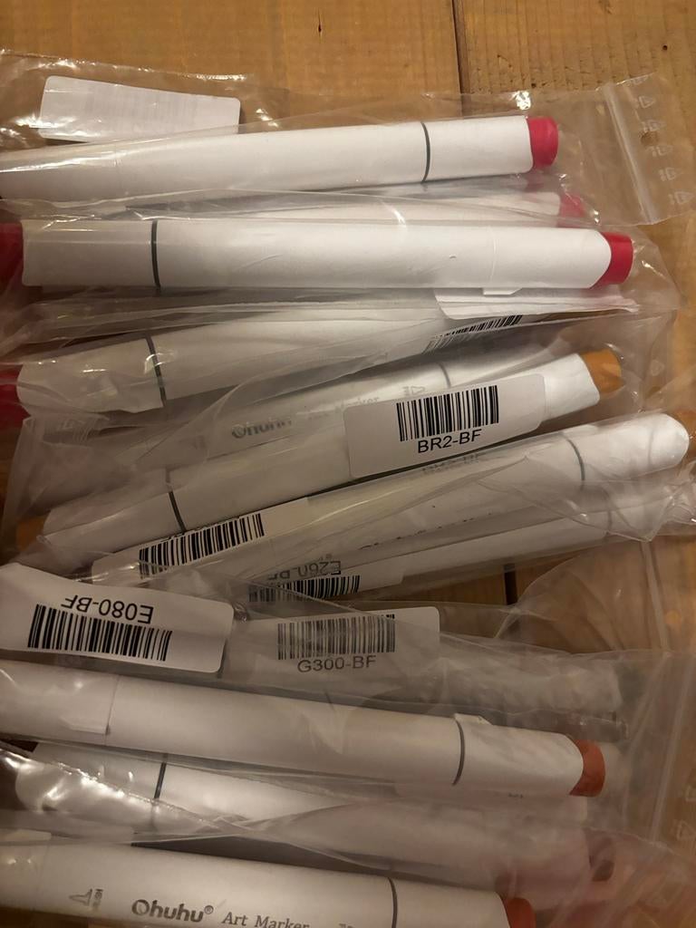 Losse Ohuhu Markers - Diverse Kleuren (ook per stuk), Ophalen of Verzenden, Nieuw, Potlood of Stift