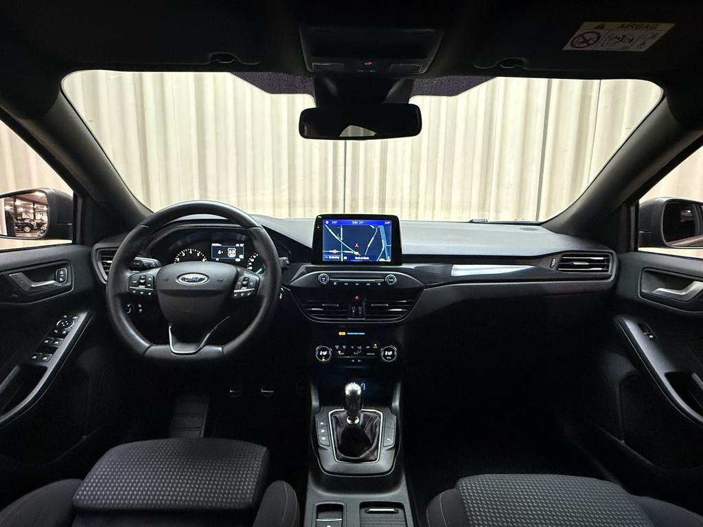 Ford Focus 1.0 EcoBoost Hybrid ST Line Business OrgNL! / Car, Stof, Gebruikt, Met garantie (alle), Origineel Nederlands