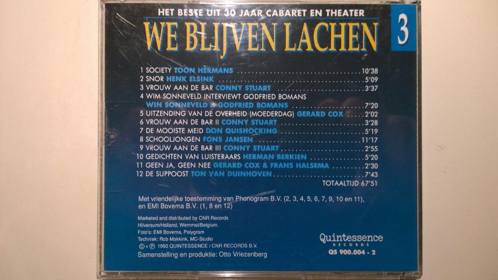 We Blijven Lachen 3, Ophalen of Verzenden, Zo goed als nieuw