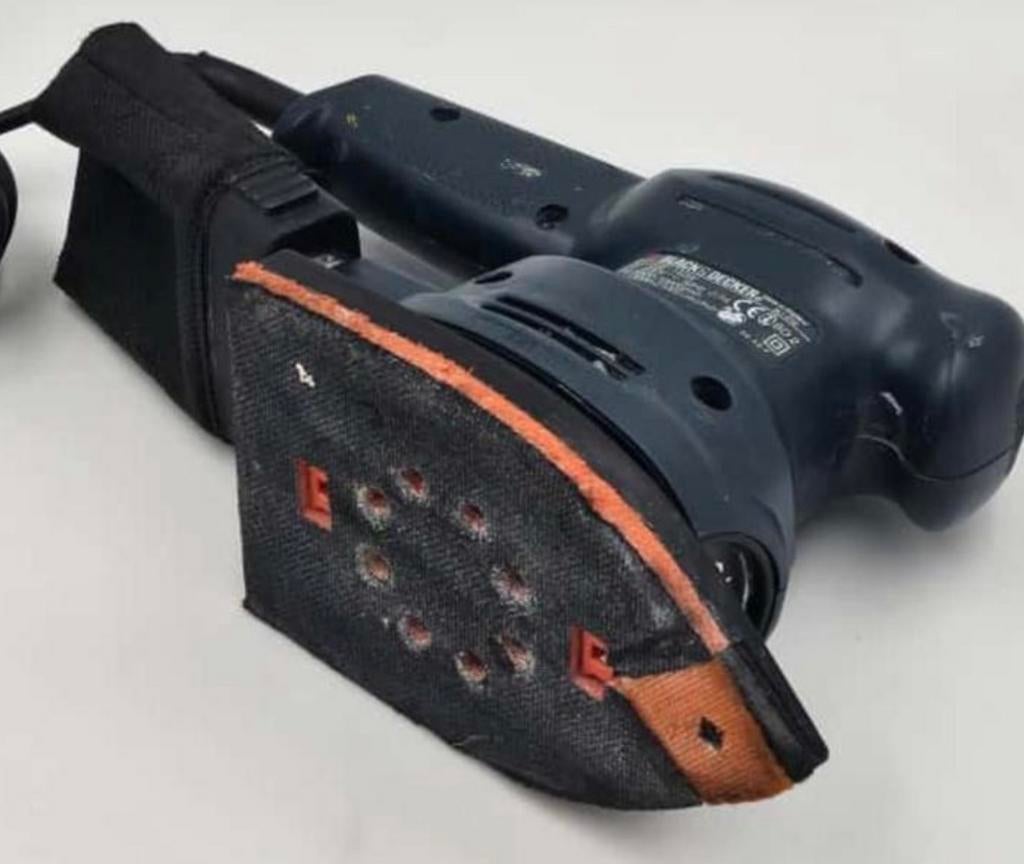 Black and Decker Schuurmachine, Ophalen of Verzenden, Zo goed als nieuw, Minder dan 600 watt, Vlakschuurmachine