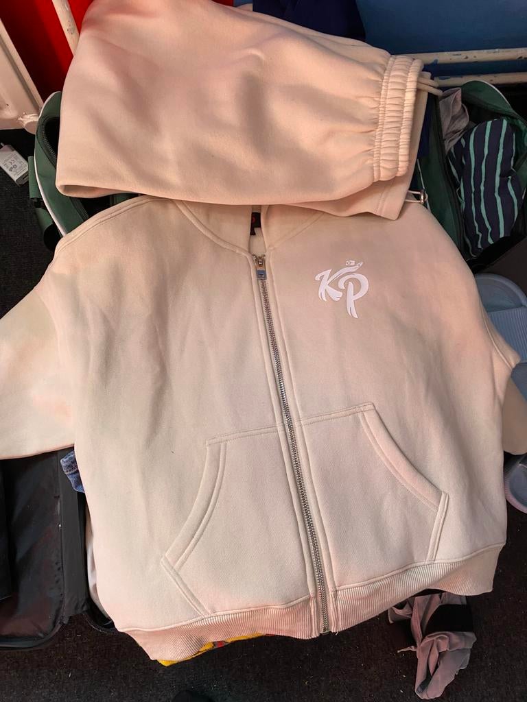 Kinder trainingspak maat 9-10 jaar - Zo goed als nieuw, Ophalen, Zo goed als nieuw, Jongen of Meisje, Setje