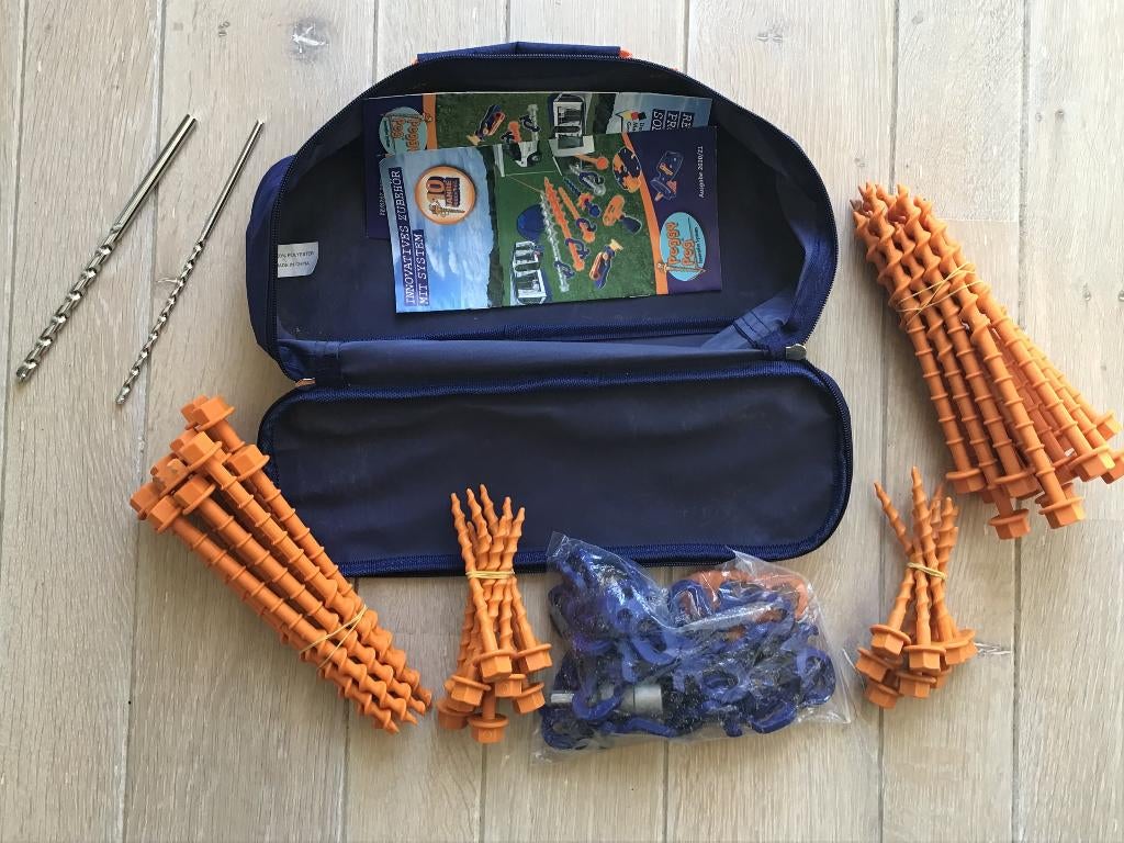 Peggy Peg schroeftentharingen, Caravans en Kamperen, Kampeeraccessoires, Ophalen of Verzenden, Zo goed als nieuw