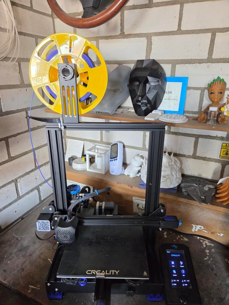 Creality Ender 3 v2 3D printer, Ophalen of Verzenden, Gebruikt, Creality