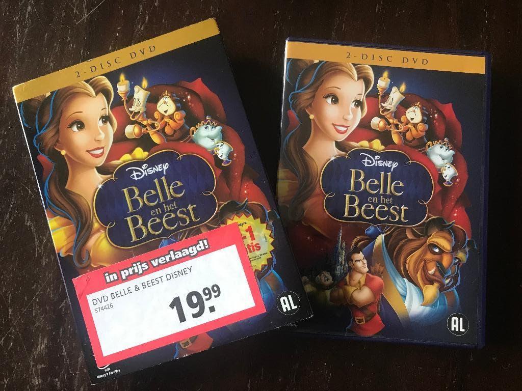 Walt Disney Belle en het Beest ( 2 DVD Box ), Cd's en Dvd's, Dvd's | Tekenfilms en Animatie, Europees, Tekenfilm, Alle leeftijden