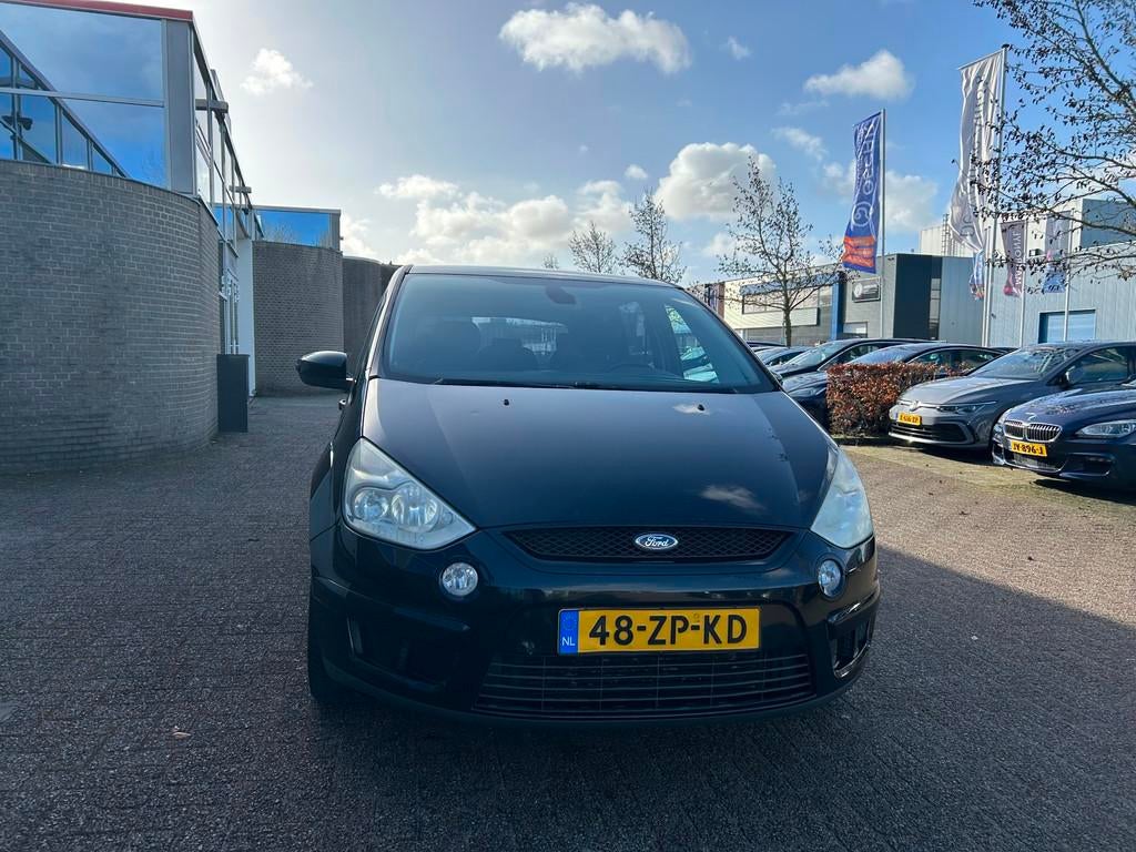Ford S-Max 2.5-20V Turbo|7P.|Trekhaak|Airco|Cruise|, Voorwielaandrijving, Gebruikt, Leder en Stof, Bedrijf