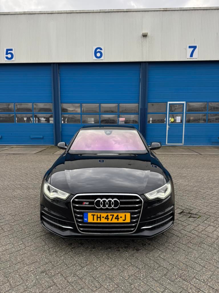 Audi S6 V8 4.0TFSI ABT | Carbon | Sterrenhemel | nette staat, Auto's, Audi, Automaat, Euro 5, Zwart, Leder