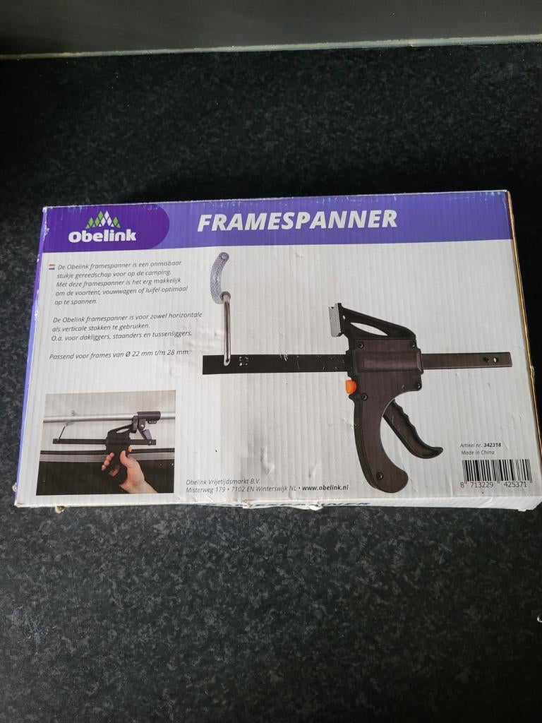 Framespanner, Ophalen