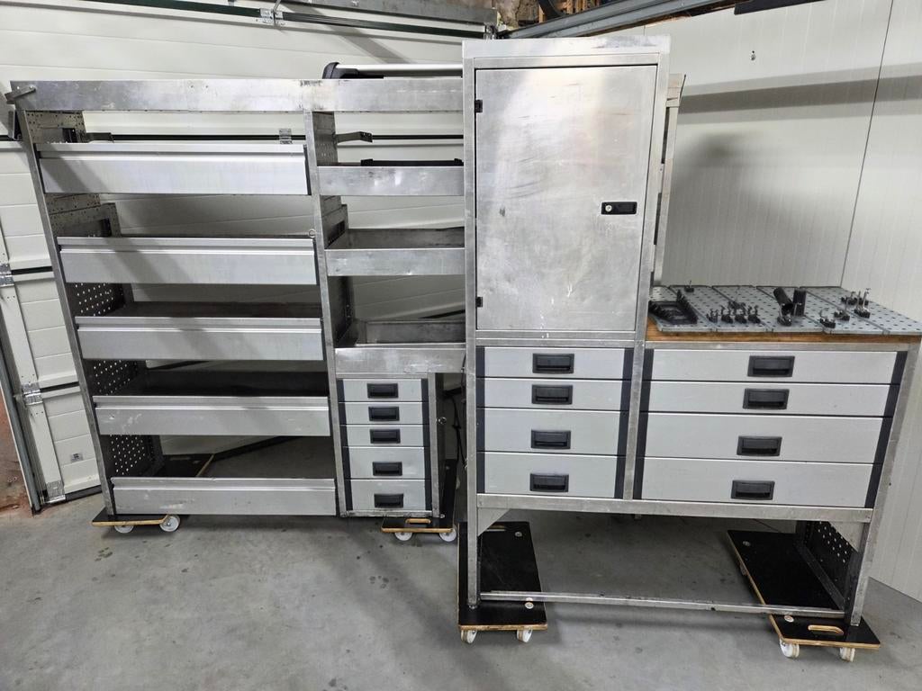 Bedrijfswagen inrichting aluminium ALUCA sprinter crafter, Ophalen