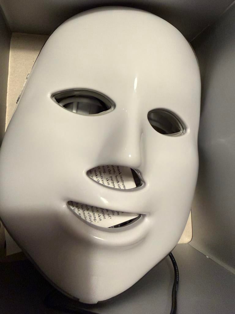 LED Gezichtsmasker - colorful LED beauty mask, Ophalen of Verzenden, Zo goed als nieuw