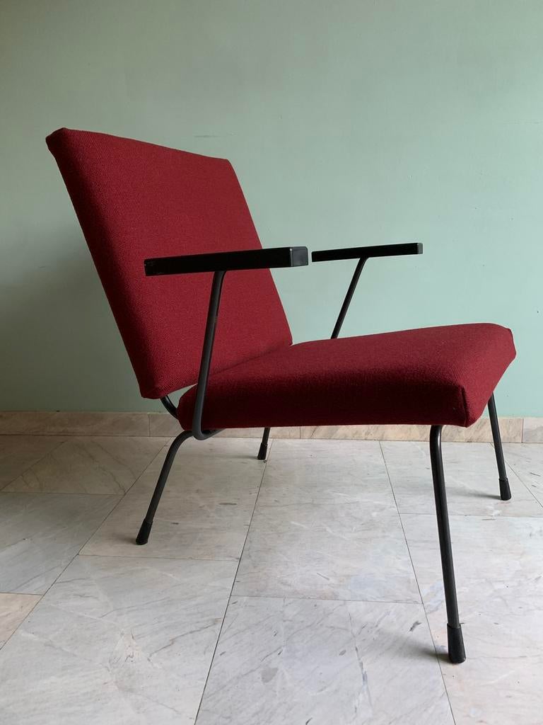 Rietveldstoel 1407, Minder dan 50 cm, Minder dan 75 cm, Zo goed als nieuw, Stof