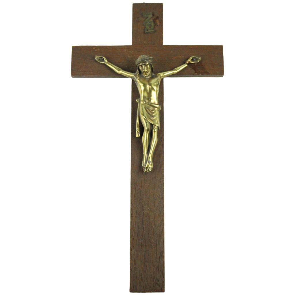 Partij antieke & vintage kruisen – hout & metaal, Ophalen of Verzenden