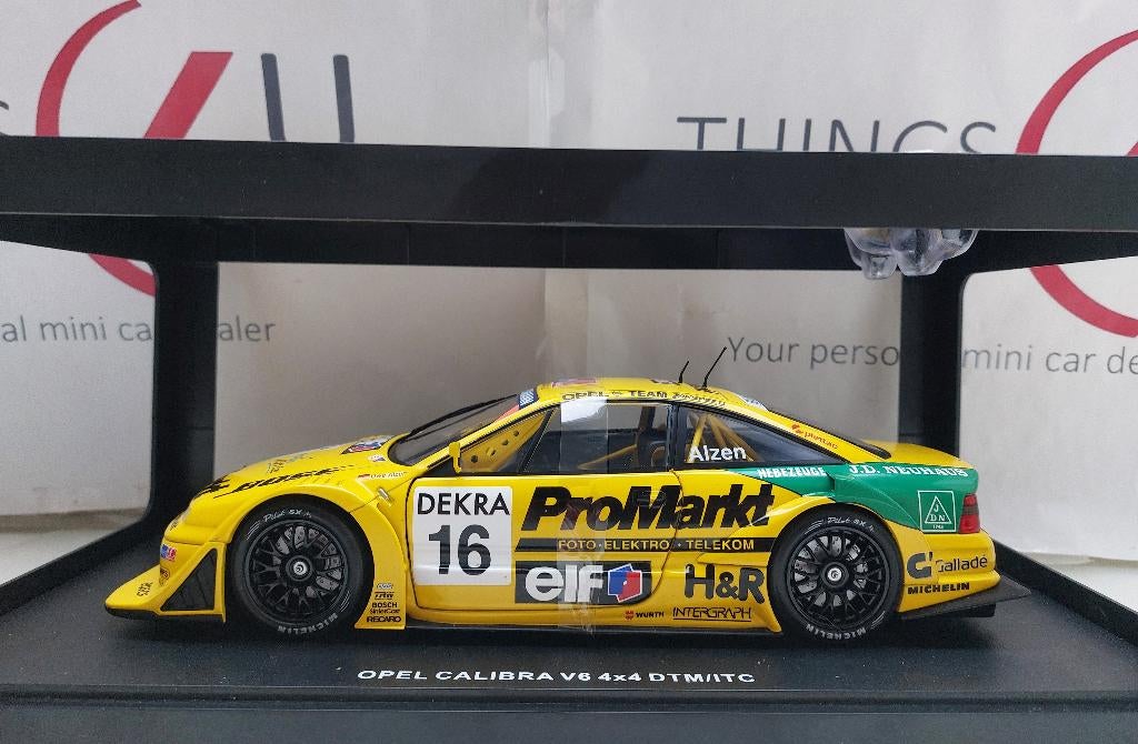 WERK83 1:18 Opel Calibra V6 4x4 Uwe Alzen #16 Team Zakspeed, Ophalen of Verzenden, Nieuw, Auto, Overige merken