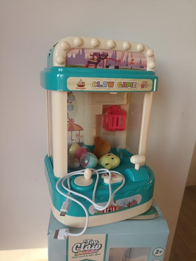 Leuke Claw Game Speelautomaat voor Kinderen, Ophalen of Verzenden, Zo goed als nieuw, Jongen of Meisje