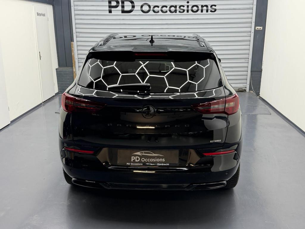 Opel Grandland 1.6 Turbo Plug-In Hybrid Ultimate 225PK - Cam, Adaptive Cruise Control, Gebruikt, Zwart, 4 cilinders