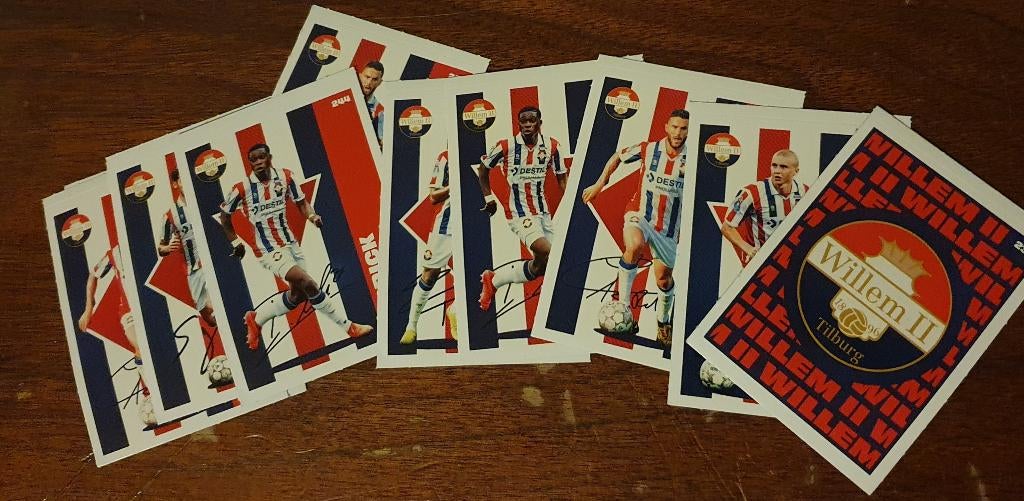 Willem II Voetbalplaatjes, Ophalen of Verzenden, Nieuw, Willem II, Poster, Plaatje of Sticker