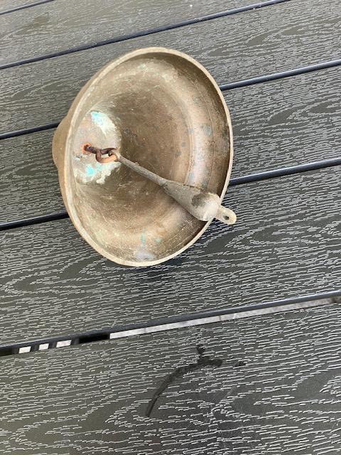 Koperen klok, Antiek en Kunst, Antiek | Koper en Brons, Ophalen, Brons