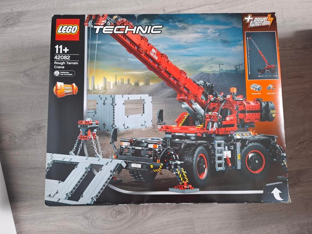 Lego technic, lege doos 42082, Ophalen