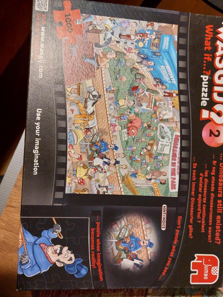 wasgij what if #2 (2 stukjes ontbreken), Hobby en Vrije tijd, Ophalen, 500 t/m 1500 stukjes, Gebruikt, Legpuzzel