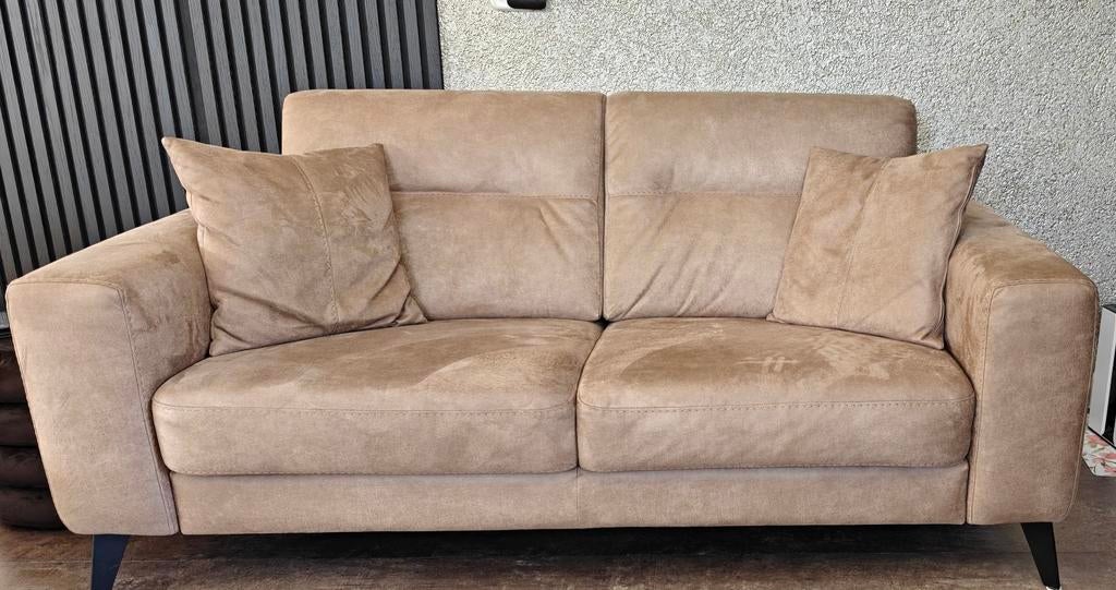 Comfortabele tweepersoonsbank - Zo goed als nieuw, 150 tot 200 cm, Tweepersoons, 75 tot 100 cm, Ophalen of Verzenden