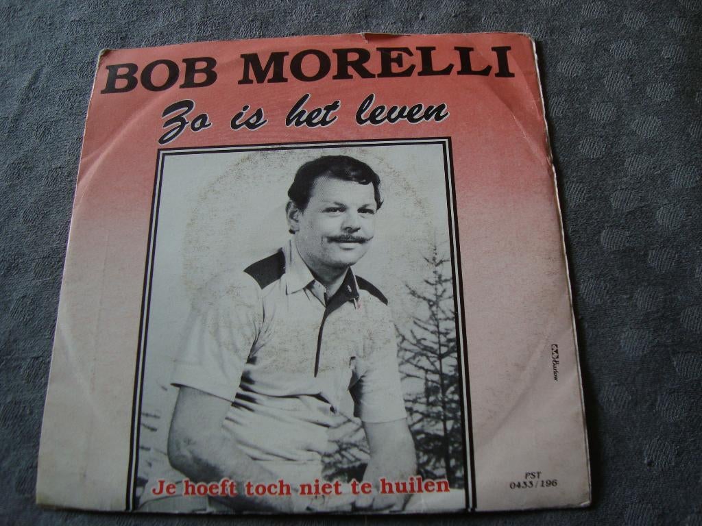 Bob morelli- zo is het leven, Ophalen of Verzenden, Zo goed als nieuw, Nederlandstalig, Single