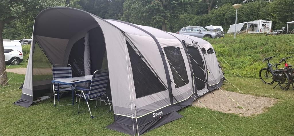 Outwell Harrier 6SATC opblaasbare tent met aanhangwagen, Caravans en Kamperen, Tenten, Ophalen