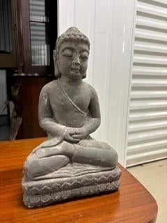 Boedha beeld - steen, Ophalen, Gebruikt