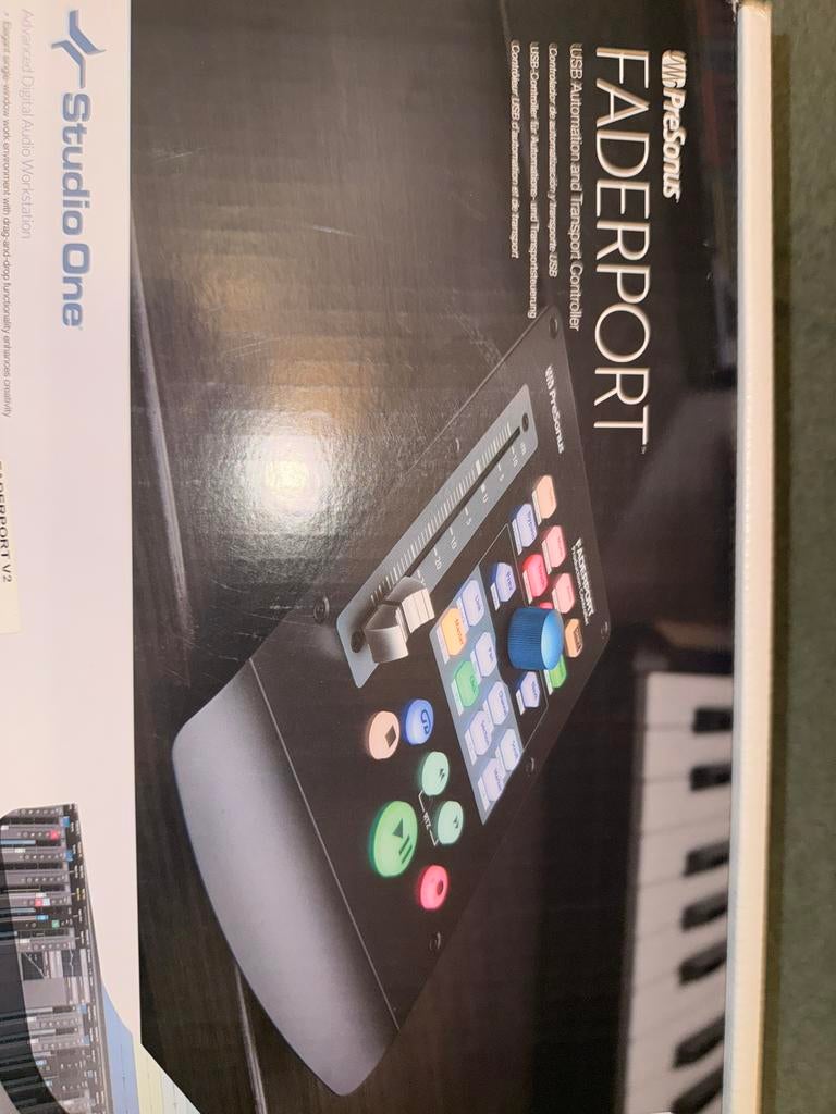 PreSonus FaderPort V2 DAW controller zgan + doos, Ophalen of Verzenden, Zo goed als nieuw