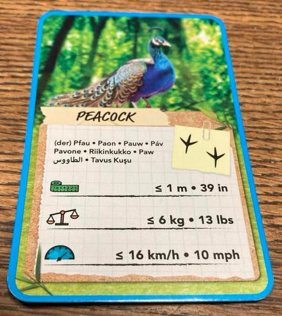 Pauw kaartje, happy meal , playmobil, scan to play, Verzamelen, Ophalen of Verzenden, Zo goed als nieuw, Vogel, Overige typen