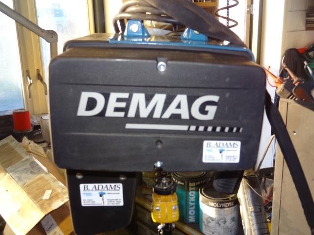 DEMAG DC 250 kg kraannr. 2, Doe-het-zelf en Verbouw, Ophalen, Zo goed als nieuw, Elektrisch