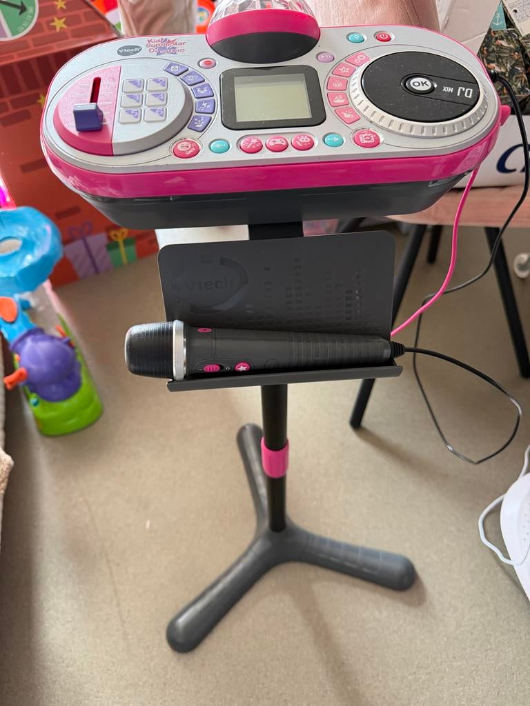 VTech Kidi Super Star DJ Studio - Roze/Zilver, Ophalen of Verzenden, Gebruikt, 4 tot 6 jaar