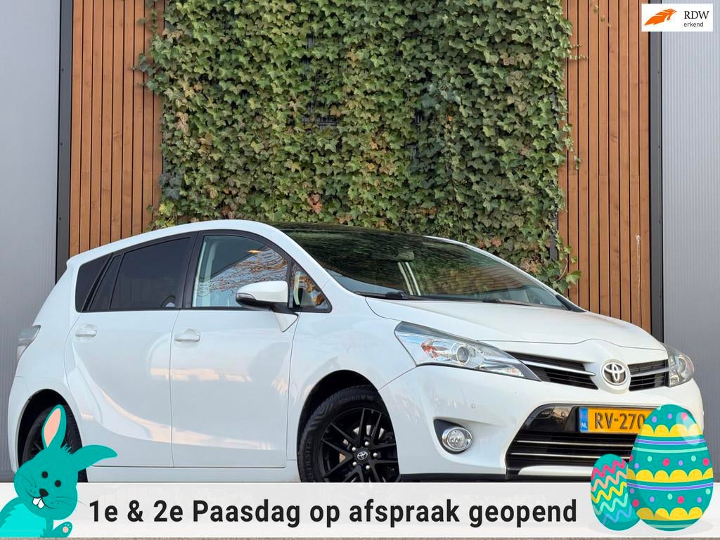Toyota Verso 1.8 VVT-i Aspiration 7p.|AUTOMAAT|STOEL VERWRM., Gebruikt, 4 cilinders, 7 stoelen, Wit