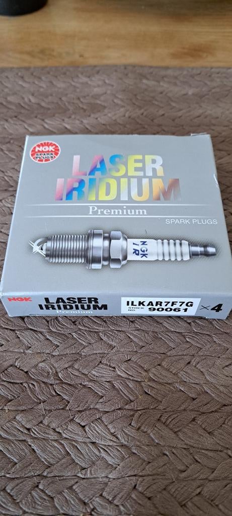 NGK Laser Iridium bougies ILKAR7F7G x4, Auto-onderdelen, Ophalen of Verzenden