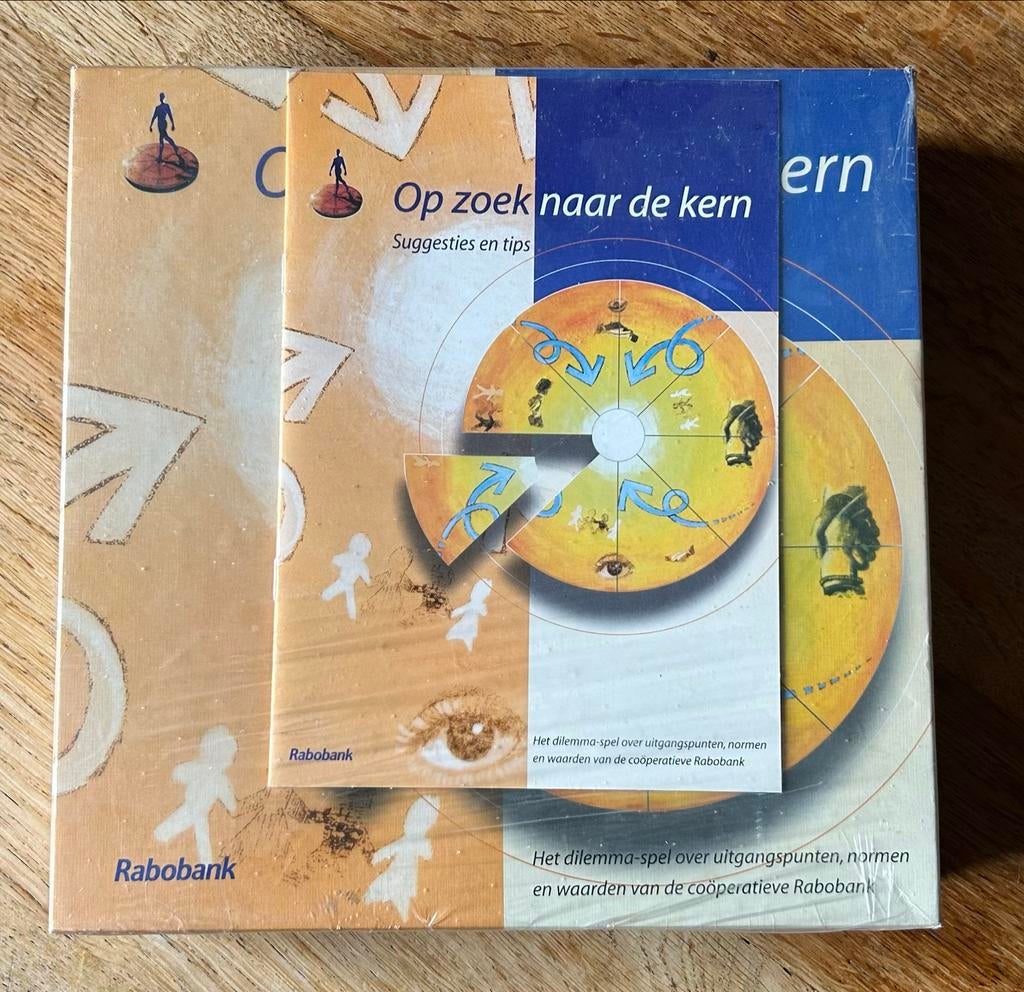 Rabobank dilemma-spel: Op zoek naar de kern (nieuw), Hobby en Vrije tijd, Gezelschapsspellen | Bordspellen, Ophalen of Verzenden