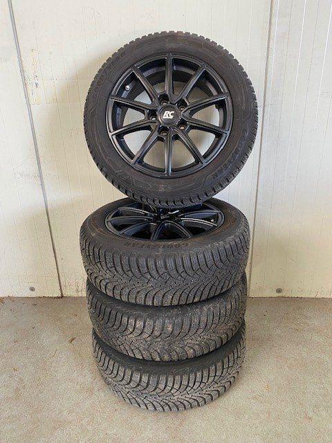 Renault Megane Lmv Goodyear winterbanden 205/55 R16, Ophalen, Gebruikt, -, Band(en)