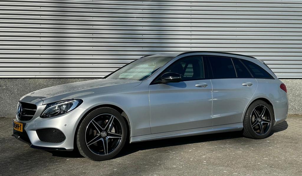 Mercedes-Benz C-Klasse 180 Aut. Estate AMG/Night/Navi!, Automaat, Achterwielaandrijving, 1800 kg, 4 cilinders
