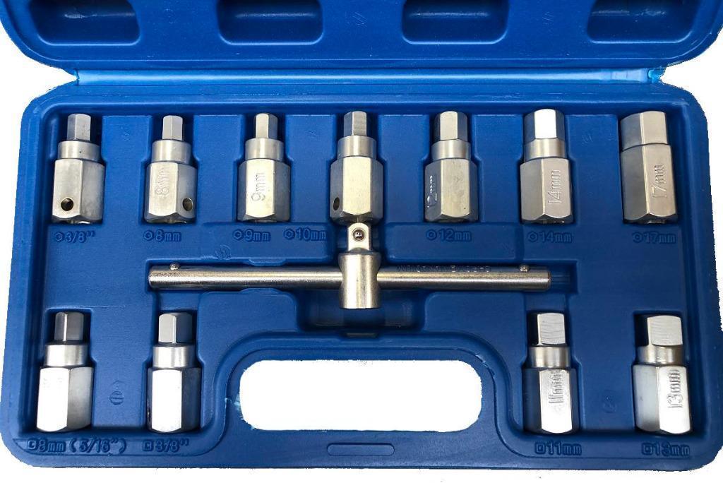 Olieplug dopset 12dlg. Universeel - Nieuw, Ophalen of Verzenden, -, -, -