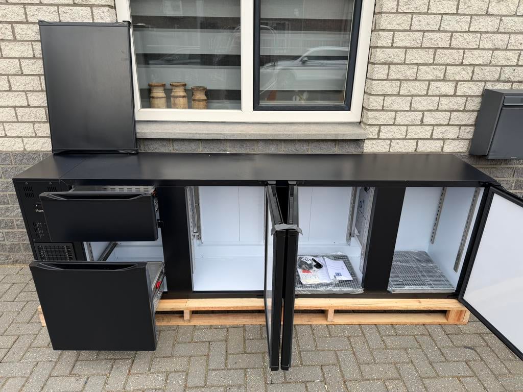 Barkoeling koelwerkbank nieuw drankenkoeling koeling, Ophalen of Verzenden, Koelen en Vriezen