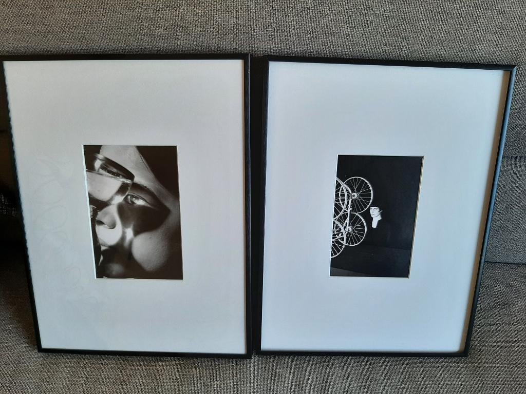 2 originele foto's Jolande des Bouvrie, Vrouwen Avant-garde, Ophalen