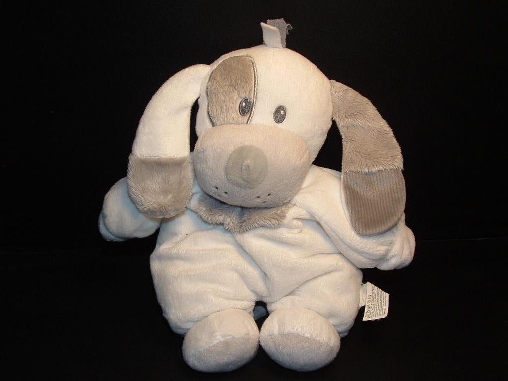 TIAMO HOND LITTLE HERO VELOURS WIT MET GRIJS VELOURS, Ophalen of Verzenden, Nieuw, Overige typen