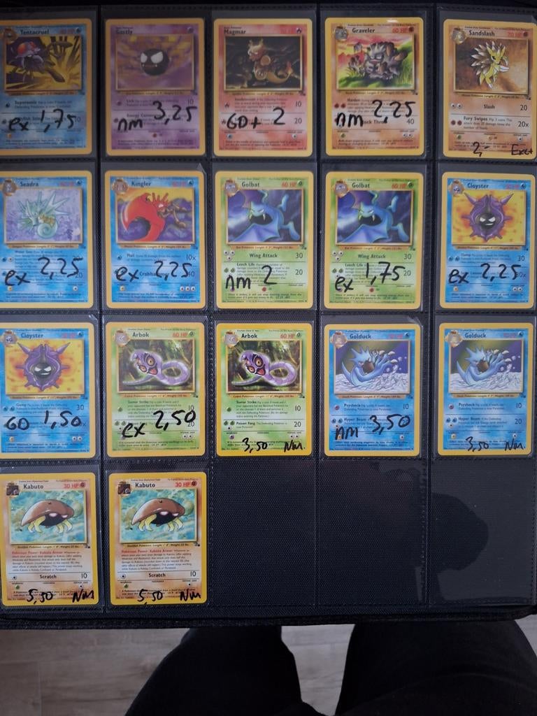 Fossil losse kaart verkoop - pokemon, Ophalen of Verzenden, Zo goed als nieuw