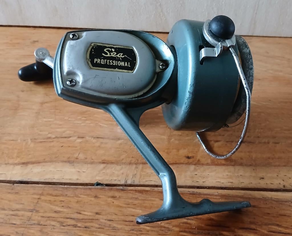 Vintage zeevis bovenmolen, merk Sea Professional, bovenmolen, Ophalen of Verzenden, Gebruikt, Molen