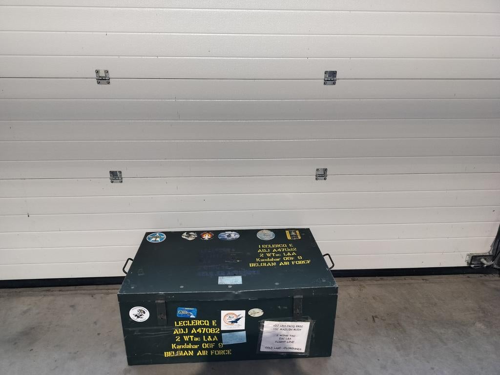 Leuke legerkist, Ophalen