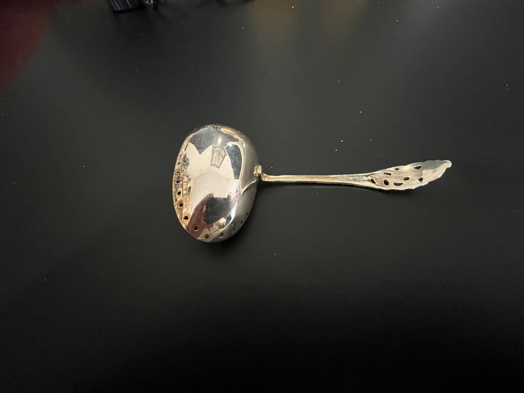 Theezeefje verzilverd van Sola, (90), Ophalen of Verzenden