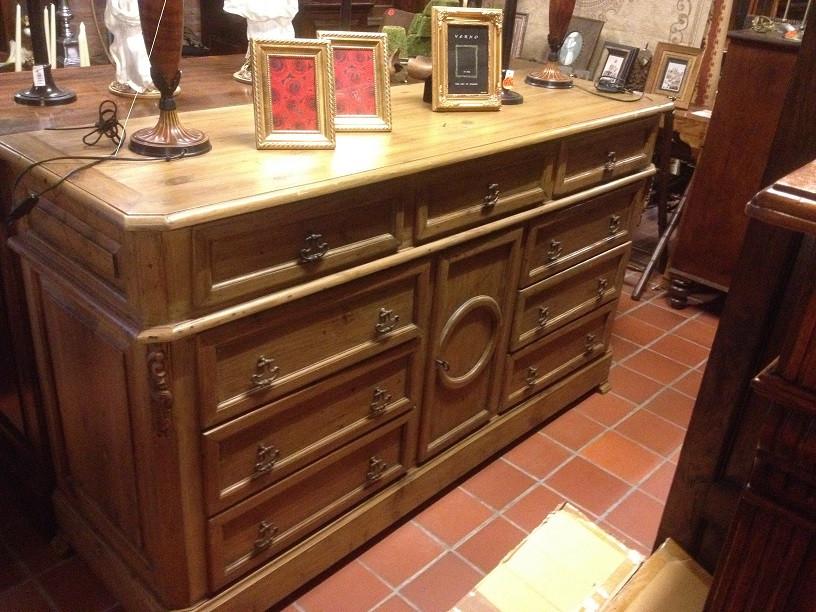 Unieke massief grenen ladekast commode dressoir Flamant, Ophalen, 150 tot 200 cm, Nieuw, Minder dan 100 cm