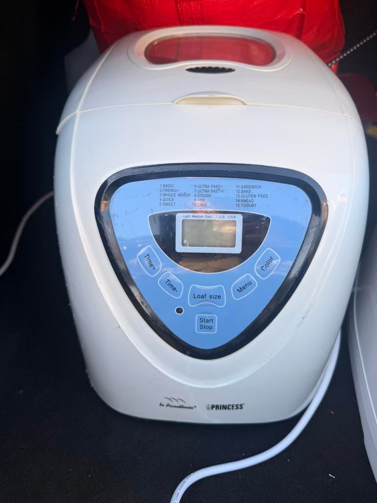 Princess broodbakmachine, Ophalen, Zo goed als nieuw, Kijkvenster