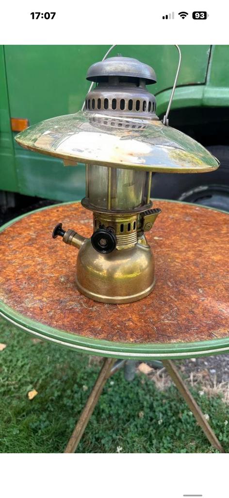 Geniol druklamp met kap 150 cp, Ophalen of Verzenden