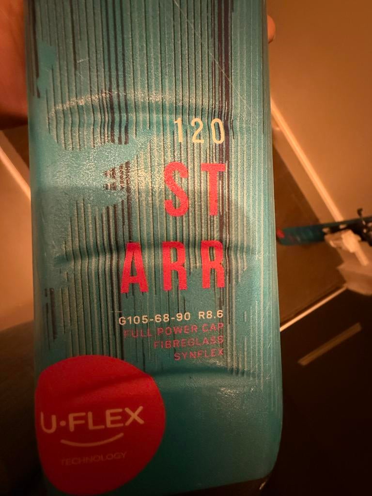 Elan Starr 120 cm ski's met U-Flex technologie, Overige merken, Gebruikt, 100 tot 140 cm, Ophalen of Verzenden