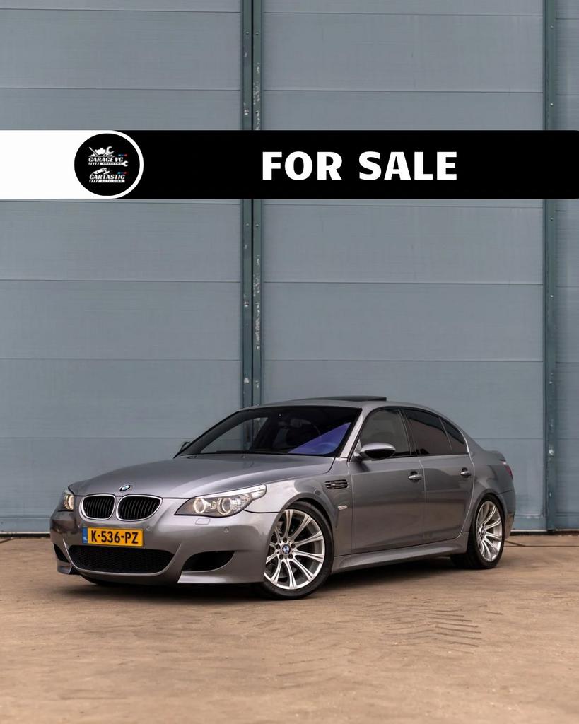 BMW E60 M5 High-Exec (Kwalen aangepakt, 2e eig, 544PK), Automaat, Achterwielaandrijving, Zwart, 508 pk